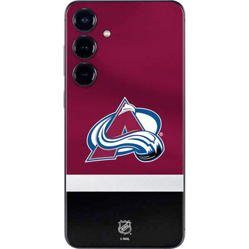NHL Colorado Avalanche Jersey Galaxy S25 Plus Skin