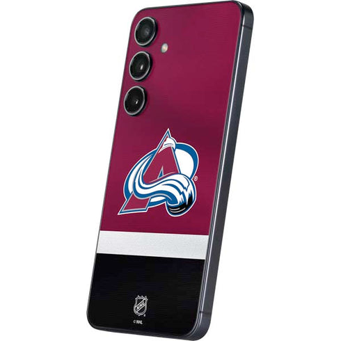 NHL Colorado Avalanche Jersey Galaxy S24 Plus Skin