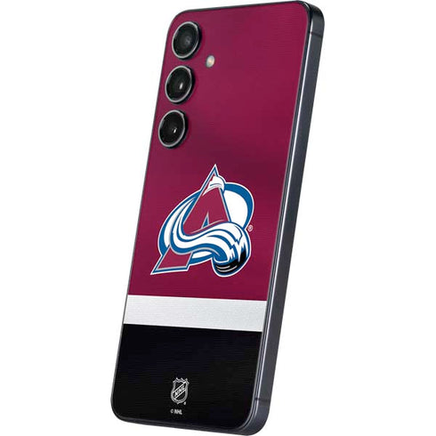 NHL Colorado Avalanche Jersey Galaxy S25 Skin