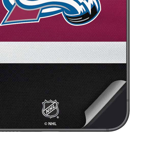 NHL Colorado Avalanche Jersey Galaxy S24 Skin