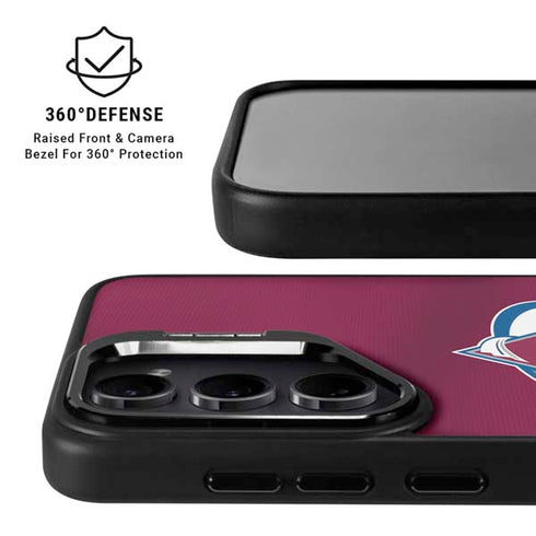 NHL Colorado Avalanche Jersey Galaxy S25 Ultra Kickstand Case