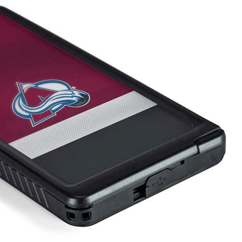 NHL Colorado Avalanche Jersey Galaxy S24 Ultra Waterproof Case