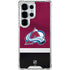 NHL Colorado Avalanche Jersey Galaxy S25 Ultra Clear Case