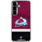 NHL Colorado Avalanche Jersey Galaxy S26 Plus Clear Case
