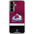 NHL Colorado Avalanche Jersey Galaxy S26 Plus Clear Case