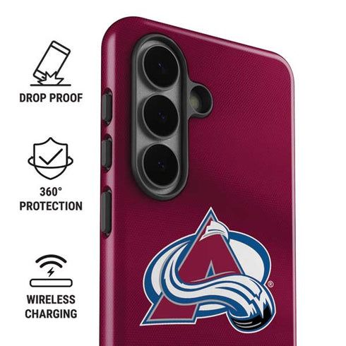 NHL Colorado Avalanche Jersey Galaxy S26 Plus Impact Case
