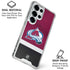 NHL Colorado Avalanche Jersey Galaxy S26 Ultra Clear Case