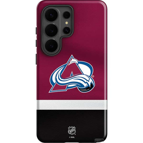 NHL Colorado Avalanche Jersey Galaxy S26 Ultra Impact Case