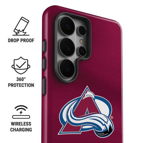 NHL Colorado Avalanche Jersey Galaxy S26 Ultra Impact Case