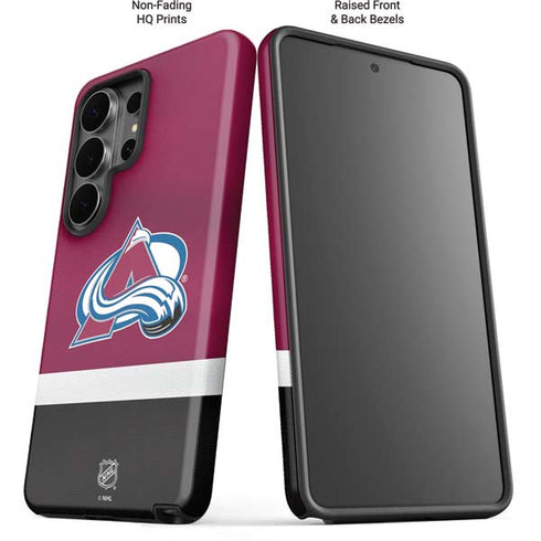 NHL Colorado Avalanche Jersey Galaxy S26 Ultra Impact Case