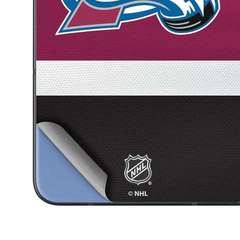 NHL Colorado Avalanche Jersey Galaxy Z Fold5 5G Skin