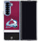 NHL Colorado Avalanche Jersey Galaxy Z Fold6 Clear Case