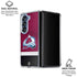 NHL Colorado Avalanche Jersey Galaxy Z Fold6 Clear Case