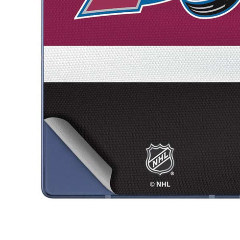 NHL Colorado Avalanche Jersey Galaxy Z Fold6 Skin