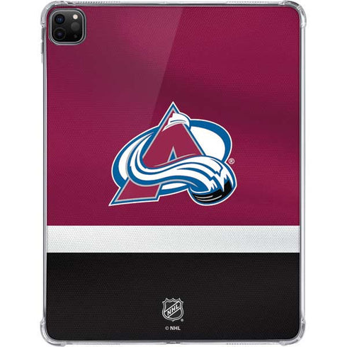 NHL Colorado Avalanche Jersey iPad Pro 11in (2024) Clear Case