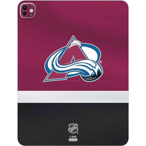 NHL Colorado Avalanche Jersey iPad Pro 13in M4 (2024) Skin