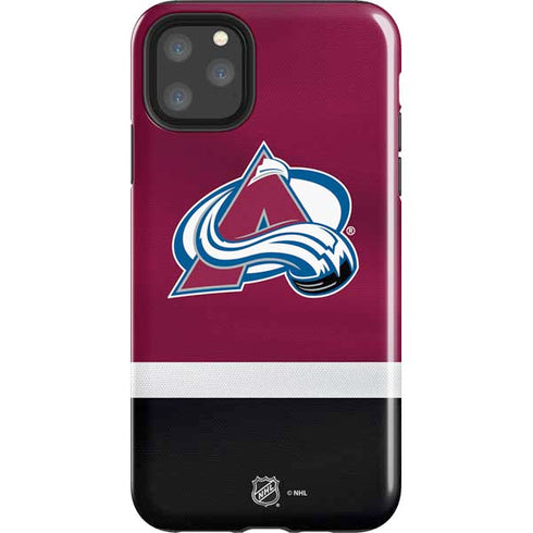 NHL Colorado Avalanche Jersey iPhone Cases