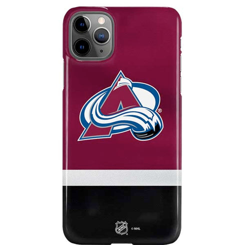 NHL Colorado Avalanche Jersey iPhone Cases