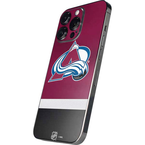 NHL Colorado Avalanche Jersey iPhone 14 Pro Skin