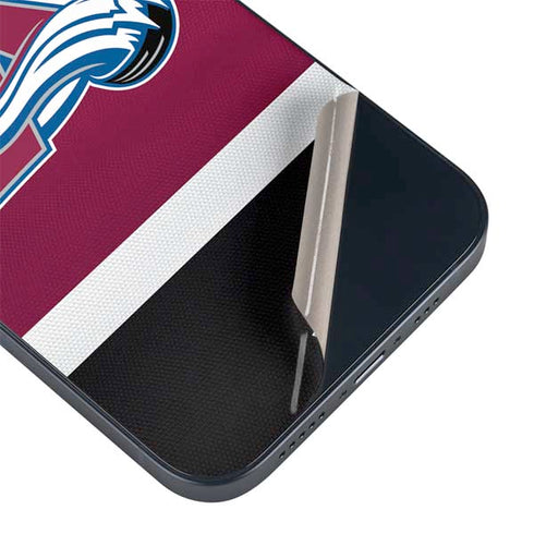 NHL Colorado Avalanche Jersey iPhone Skins