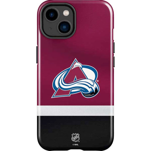 NHL Colorado Avalanche Jersey iPhone 15 Impact Case