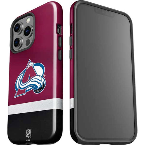 NHL Colorado Avalanche Jersey iPhone 15 Pro Impact Case