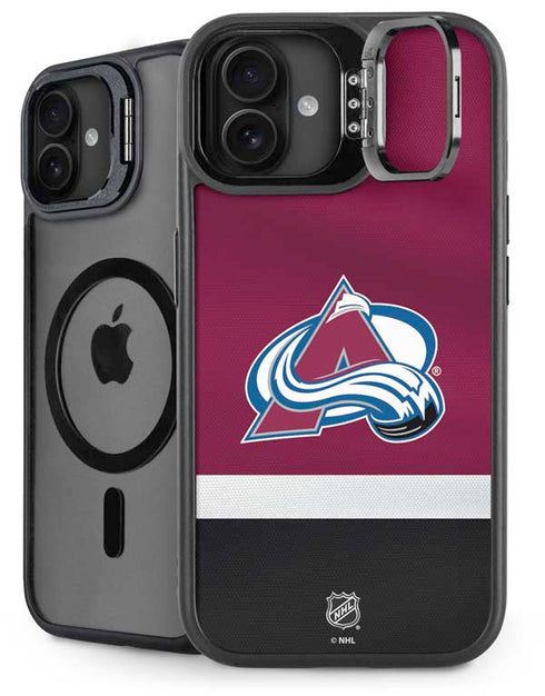 NHL Colorado Avalanche Jersey iPhone 16 Kickstand Case