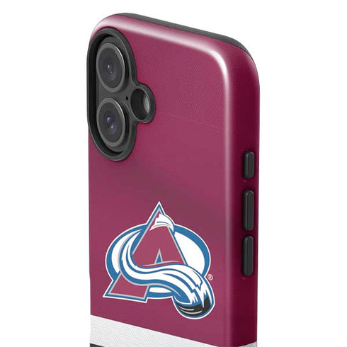 NHL Colorado Avalanche Jersey iPhone 16 Plus Impact Case