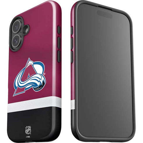 NHL Colorado Avalanche Jersey iPhone 16 Plus Impact Case