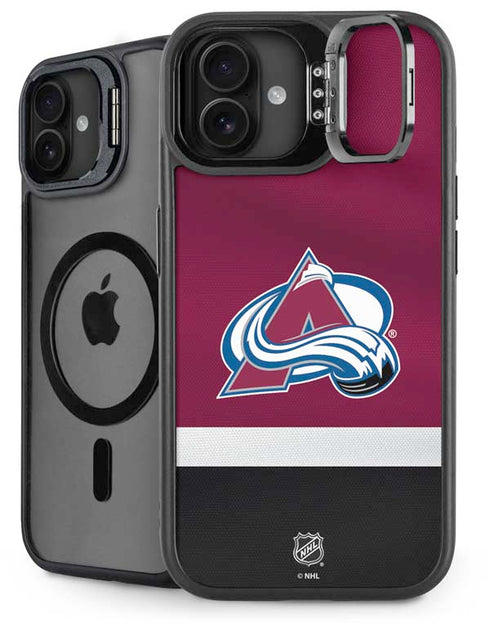 NHL Colorado Avalanche Jersey iPhone 16 Plus Kickstand Case
