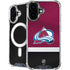 NHL Colorado Avalanche Jersey iPhone 16 Plus MagSafe Case