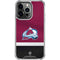 NHL Colorado Avalanche Jersey iPhone 16 Pro Clear Case