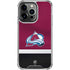 NHL Colorado Avalanche Jersey iPhone 16 Pro Clear Case