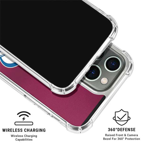 NHL Colorado Avalanche Jersey iPhone 16 Pro Clear Case
