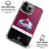 NHL Colorado Avalanche Jersey iPhone 16 Pro Clear Case
