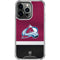 NHL Colorado Avalanche Jersey iPhone 16 Pro Max Clear Case