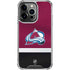 NHL Colorado Avalanche Jersey iPhone 16 Pro Max Clear Case