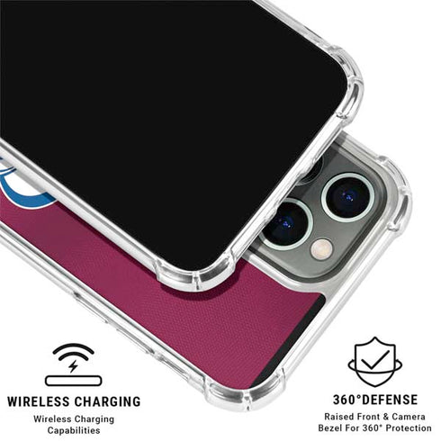 NHL Colorado Avalanche Jersey iPhone 16 Pro Max Clear Case