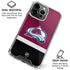 NHL Colorado Avalanche Jersey iPhone 16 Pro Max Clear Case