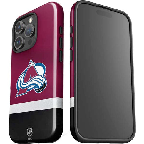 NHL Colorado Avalanche Jersey iPhone 16 Pro Max Impact Case