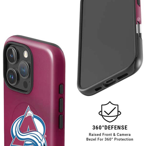 NHL Colorado Avalanche Jersey iPhone 16 Pro Max Magsafe Impact Case