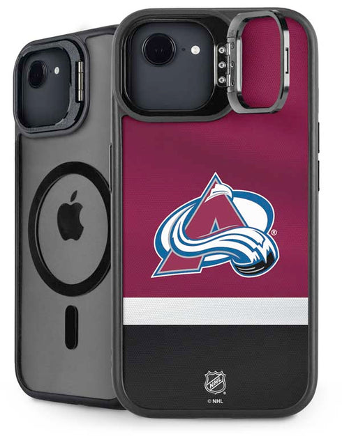 NHL Colorado Avalanche Jersey iPhone 16e Kickstand Case