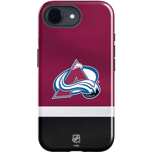 NHL Colorado Avalanche Jersey iPhone 16e Impact Case