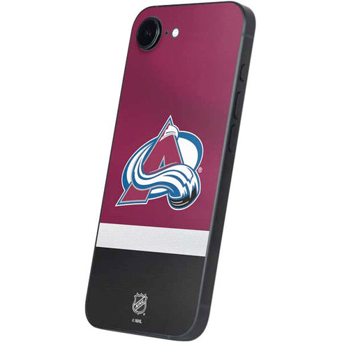 NHL Colorado Avalanche Jersey iPhone 16e Skin