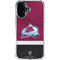NHL Colorado Avalanche Jersey iPhone 17 Clear Case
