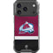 NHL Colorado Avalanche Jersey iPhone 18 Pro Clear Case