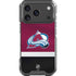 NHL Colorado Avalanche Jersey iPhone 18 Pro Clear Case