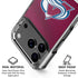 NHL Colorado Avalanche Jersey iPhone 18 Pro Clear Case