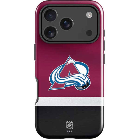NHL Colorado Avalanche Jersey iPhone 18 Pro Impact Case