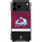 NHL Colorado Avalanche Jersey iPhone 18 Pro Max Clear Case